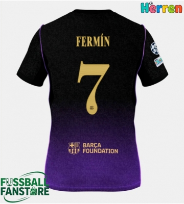 Barcelona Fermin Lopez #7 Replik Auswärtstrikot 2026-27 Kurzarm